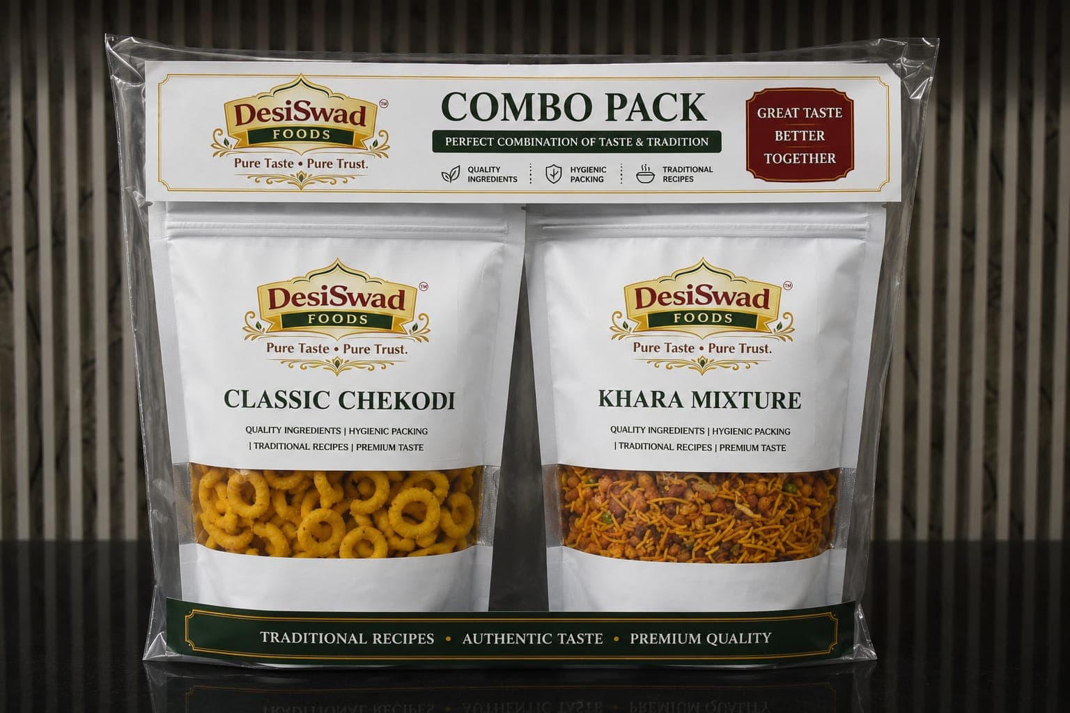 Combo: Classic Chekodi & Khara Mixture